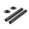 Milano - Pewter Radiator Pipe Sleeves