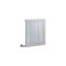 Milano Windsor - Traditional White Horizontal Double Column Electric Radiator - 600mm x 605mm - with Choice of Wi-Fi Thermostat
