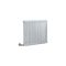 Milano Windsor - Traditional White Horizontal Double Column Electric Radiator - 600mm x 785mm - with Choice of Wi-Fi Thermostat