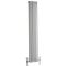 Milano Windsor - White Vertical Traditional Double Column Radiator - Choice of Size and Feet