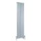 Milano Windsor - White Vertical Dual Fuel Traditional Column Radiator - 1500mm x 380mm (Double Column) - Choice of Valve and Wi-Fi Thermostat