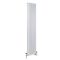 Milano Windsor - White Vertical Dual Fuel Traditional Column Radiator - 1800mm x 380mm (Triple Column) - Choice of Valve and Wi-Fi Thermostat