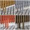 Milano Windsor - Floor-Mounting Feet for Traditional 2 Column Windsor Radiators - Choice of Metallic Colours