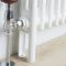 Milano Windsor - White Floor-Mounting Feet for Traditional 2 Column Windsor Radiators