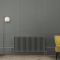 Milano Windsor - Floor-Mounting Feet for Traditional 3 Column Windsor Radiators - Choice of Grey Finishes