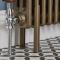 Milano Windsor - Floor-Mounting Feet for Traditional 3 Column Windsor Radiators- Choice of Metallic Colours