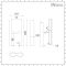 Milano Windsor - Natural Brass Floor-Mounting Feet for Traditional 3 Column Windsor Radiators