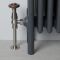 Milano Windsor - Anthracite Floor-Mounting Feet for Traditional 4 Column Windsor Radiators