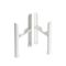 Milano Windsor - White Floor-Mounting Feet for Traditional 4 Column Windsor Radiators