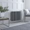 Milano Windsor - Anthracite Horizontal Traditional Four Column Radiator - Choice of Size