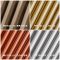 Milano Windsor - Horizontal Traditional Double Column Radiator - Choice of Metallic Colours and Sizes