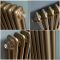 Milano Windsor - Metallic Bronze Horizontal Traditional Double Column Radiator - Choice of Size