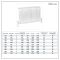 Milano Windsor - Metallic Copper Horizontal Traditional Double Column Radiator - Choice of Size