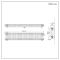 Milano Windsor - White Horizontal Traditional Column Radiator - 300mm x 1595mm (Triple Column)