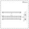Milano Windsor - Anthracite Horizontal Traditional Triple Column Radiator - 300mm x 1595mm
