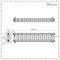 Milano Windsor - White Horizontal Traditional Four Column Radiator - 300mm x 1415mm