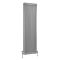 Milano Windsor - Metallic Silver Vertical Traditional Column Radiator (Triple Column) - Choice of Size