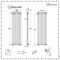 Milano Windsor - Lacquered Raw Metal Vertical Traditional Column Radiator - 1800mm x 560mm (Triple Column)