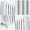 Milano Windsor - White Vertical Traditional Column Radiator - 1800mm x 650mm (Triple Column)