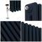 Milano Windsor - Regal Blue Vertical Traditional Double Column Radiator - Choice of Size