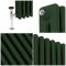 Milano Windsor - Evergreen Vertical Traditional Double Column Radiator - Choice of Size