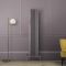 Milano Windsor - Dahlia Purple Vertical Traditional Double Column Radiator - Choice of Size
