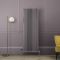 Milano Windsor - Dahlia Purple Vertical Traditional Double Column Radiator - Choice of Size