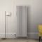 Milano Windsor - Pearl White Vertical Traditional Double Column Radiator - Choice of Size