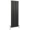 Milano Windsor - Pewter Vertical Traditional Double Column Radiator - Choice of Size