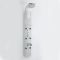 Milano Baya - Modern Exposed Thermostatic Shower Tower Panel with Large Shower Head, Hand Shower and Body Jets - Chrome