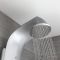 Milano Baya - Modern Exposed Thermostatic Shower Tower Panel with Large Shower Head, Hand Shower and Body Jets - Chrome