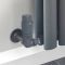 Milano - Thermostatic Corner Radiator Valve and Lockshield - Choice of Finish