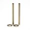 Milano - Thermostatic Corner Radiator Valve and Pipe Set - Brushed Gold