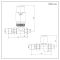 Milano - Modern Black Thermostatic Straight Radiator Valve and Lockshield