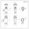 Milano Windsor - Antique Style Satin Polished Thermostatic Angled Radiator Valves (Pair)