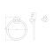Villeroy & Boch Elements Tender - Towel Ring - Choice of Finish