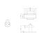 Villeroy & Boch Elements Striking - Double Robe Hook - Choice of Finish