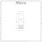Milano - Chrome Thermostatic Radiator Valves Head