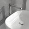 Villeroy & Boch Architectura - High Rise Basin Mixer Tap with Push Button Slotted Waste - Chrome