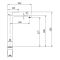Villeroy & Boch Architectura - High Rise Basin Mixer Tap with Push Button Slotted Waste - Chrome