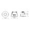 MARK - Recessed Occupancy PIR Motion Sensor - White