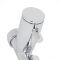 Milano - Chrome Minimalist Straight Radiator Valves (Pair)