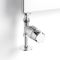 Milano Select - Chrome Thermostatic Straight Radiator Valves - (Pair)
