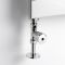 Milano Select - Chrome Thermostatic Straight Radiator Valves - (Pair)