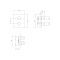 Villeroy & Boch Universal - Thermostatic Shower System with 250mm Square  Shower Head and Hand Shower (2 Outlet)  - Chrome