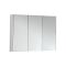 Milano Lurus - White Modern Mirrored Cabinet - 900mm x 650mm