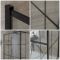 Milano Barq - Corner Walk-In Shower Enclosure with Tray - Choice of Sizes and Hinged Return Panel Option
