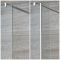 Milano Portland - Chrome Open Walk-Through Shower Enclosure with Tray - Choice of Size and Hinged Return Panel Option