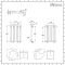 Milano Aruba - White Horizontal Designer Radiator - 600mm x 413mm (Single Panel)