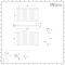 Milano Aruba - White Horizontal Designer Radiator - 600mm x 1000mm (Single Panel)